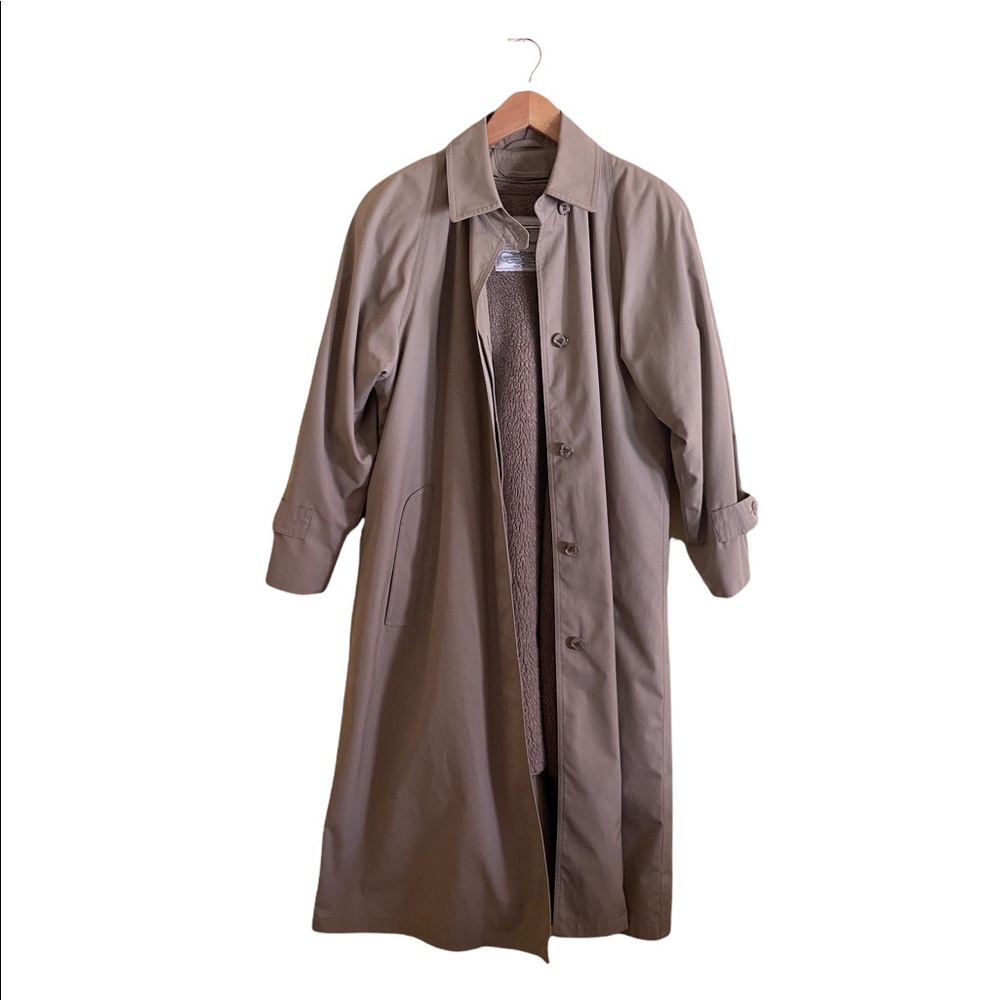London fog trench coat